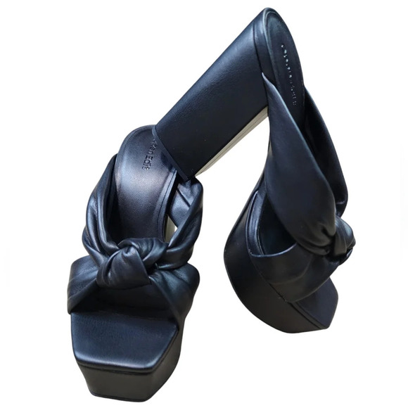 OpenEdit Kaia Knot Women Platform Heels - Picture 9 of 11